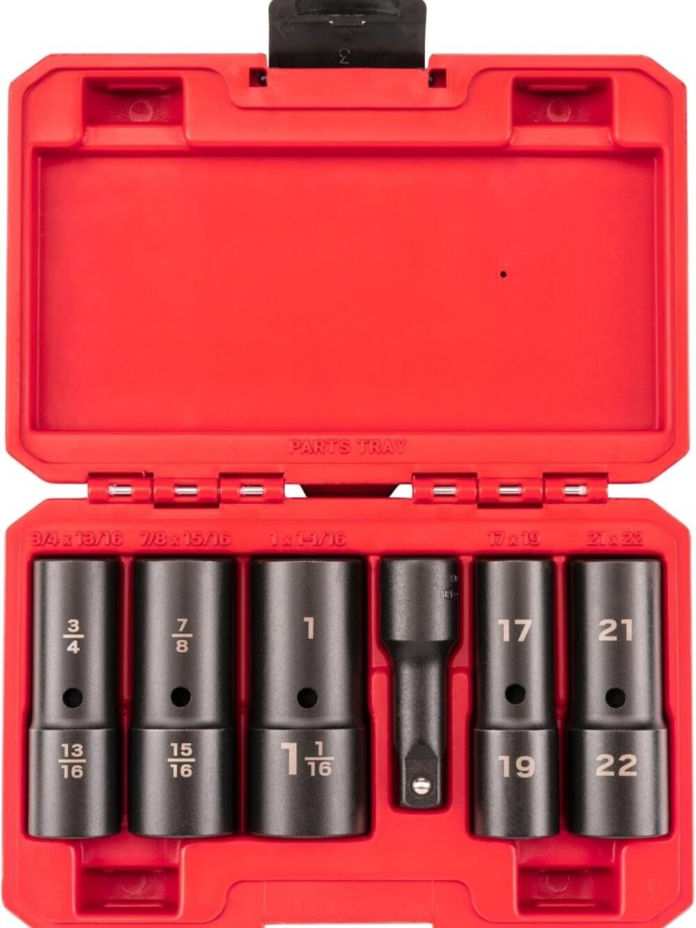 6-Piece 1/2 Inch Drive Impact Flip Socket Set | Durable & Versatile Tool Kit